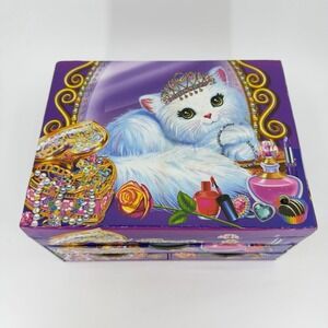 Lisa Frank Purrscilla Jewelry Stationary 2012 Persian Cat Light Box WORKS!
